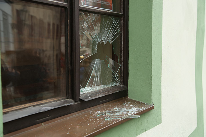 A2B Glass are able to board up broken windows while they are being repaired in Barking.